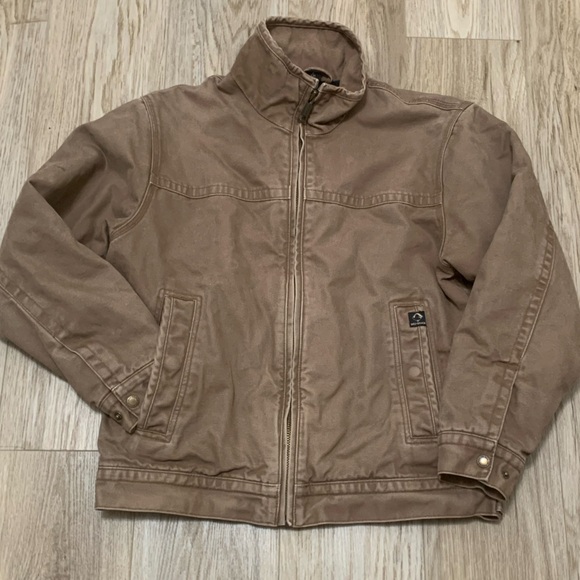 Dri Duck Maverick Small MENS Canvas Work Jacket Coat Flannel Lining - Picture 1 of 10